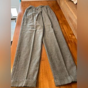 Ralph Lauren heather gray wool pants Size 4